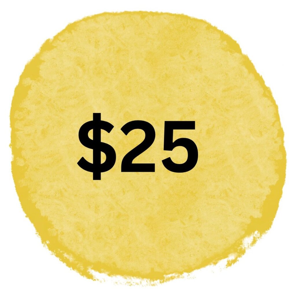 $25 START ITEM